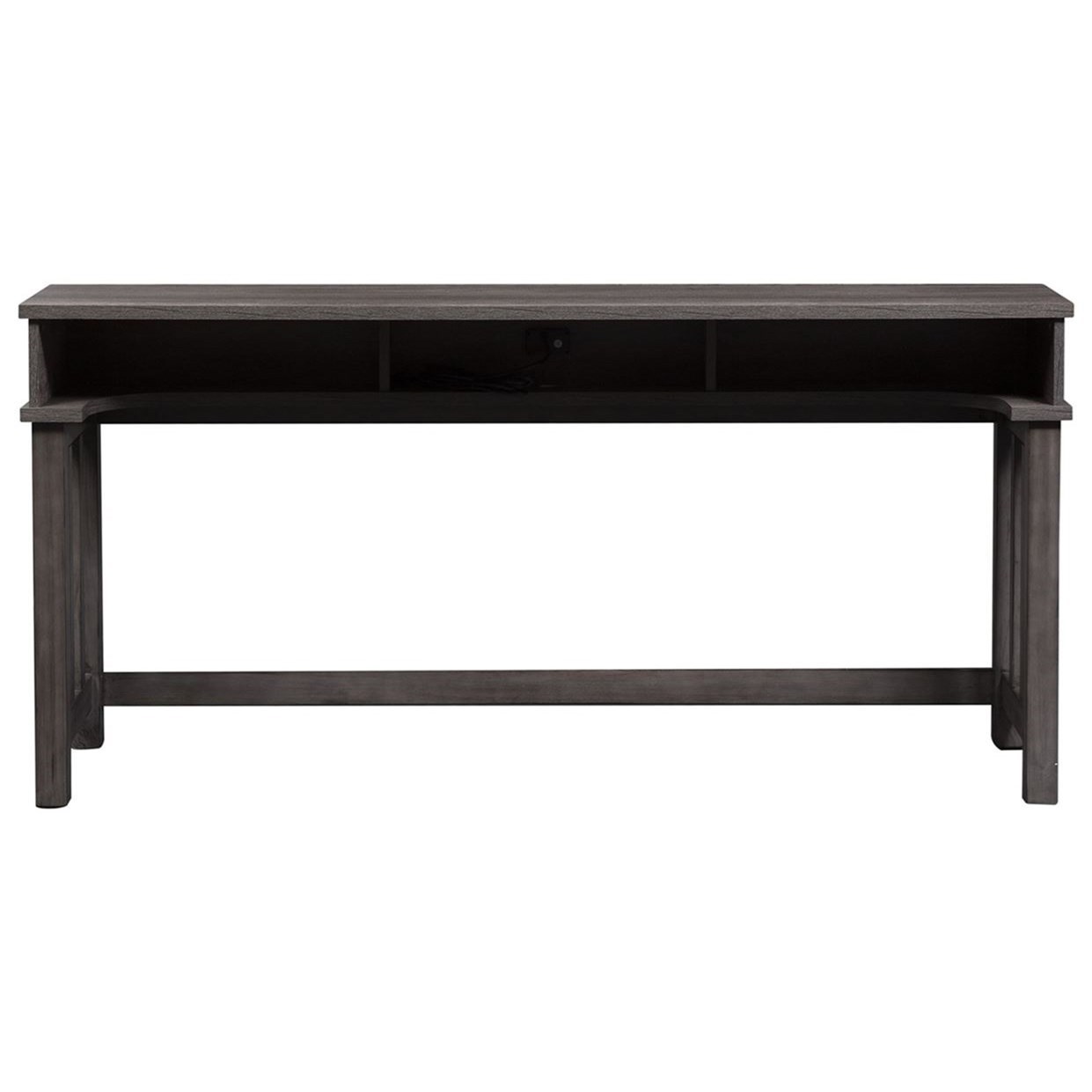 Liberty Furniture Tanners Creek Contemporary Console Bar Table with USB